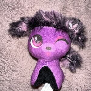 Spin Master Pet Small Purple and Black Poodle 4" Plush